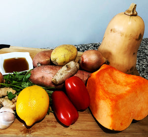 Maple Roasted Pumpkin and Squash
