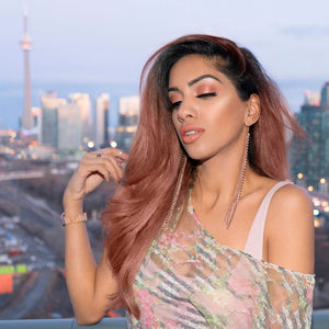 DIY Rose Gold Hair