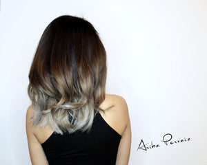 Ash Blonde Balayage