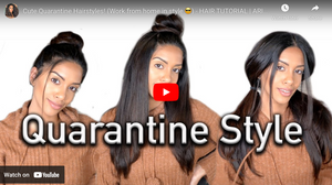 Cute Quarantine Hairstyles! (Work from home in style 😎) | TUTORIAL