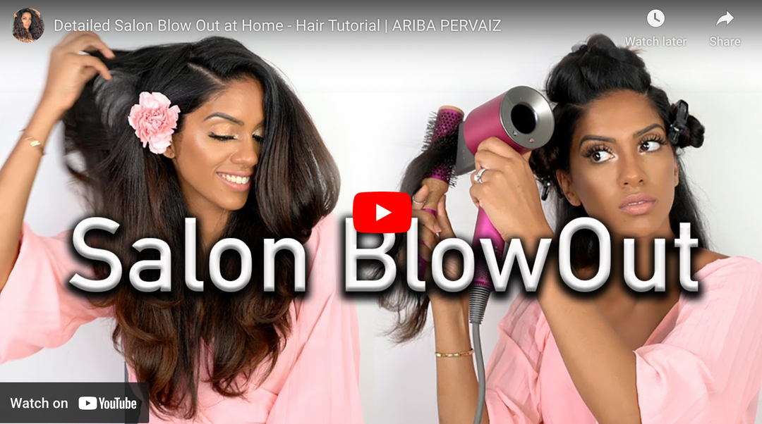 Detailed Salon Blow Out at Home | HAIR TUTORIAL