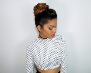 Fishtail Top Knot Tutorial