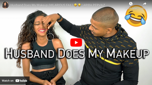 Husband Does My Makeup (HILARIOUS FAIL) 🤣 😂